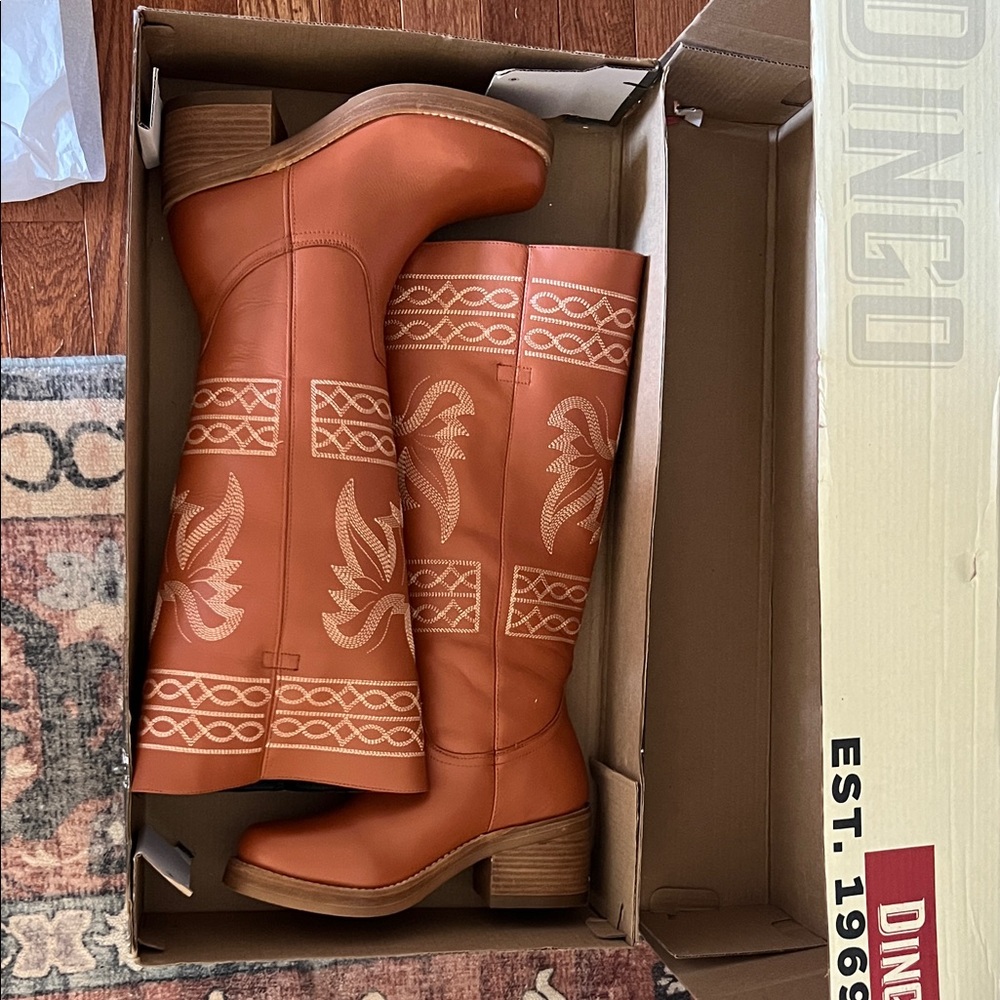 Dingo Avalon Leather Boots, Russet - Picture 5 of 6